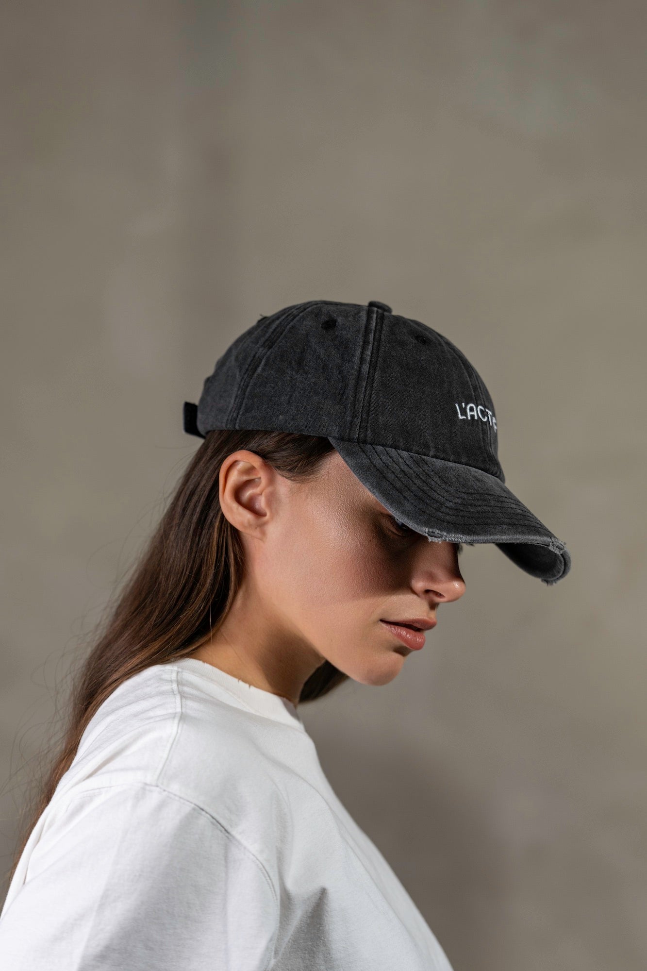 L’ACTIF Life Distressed Baseball Cap