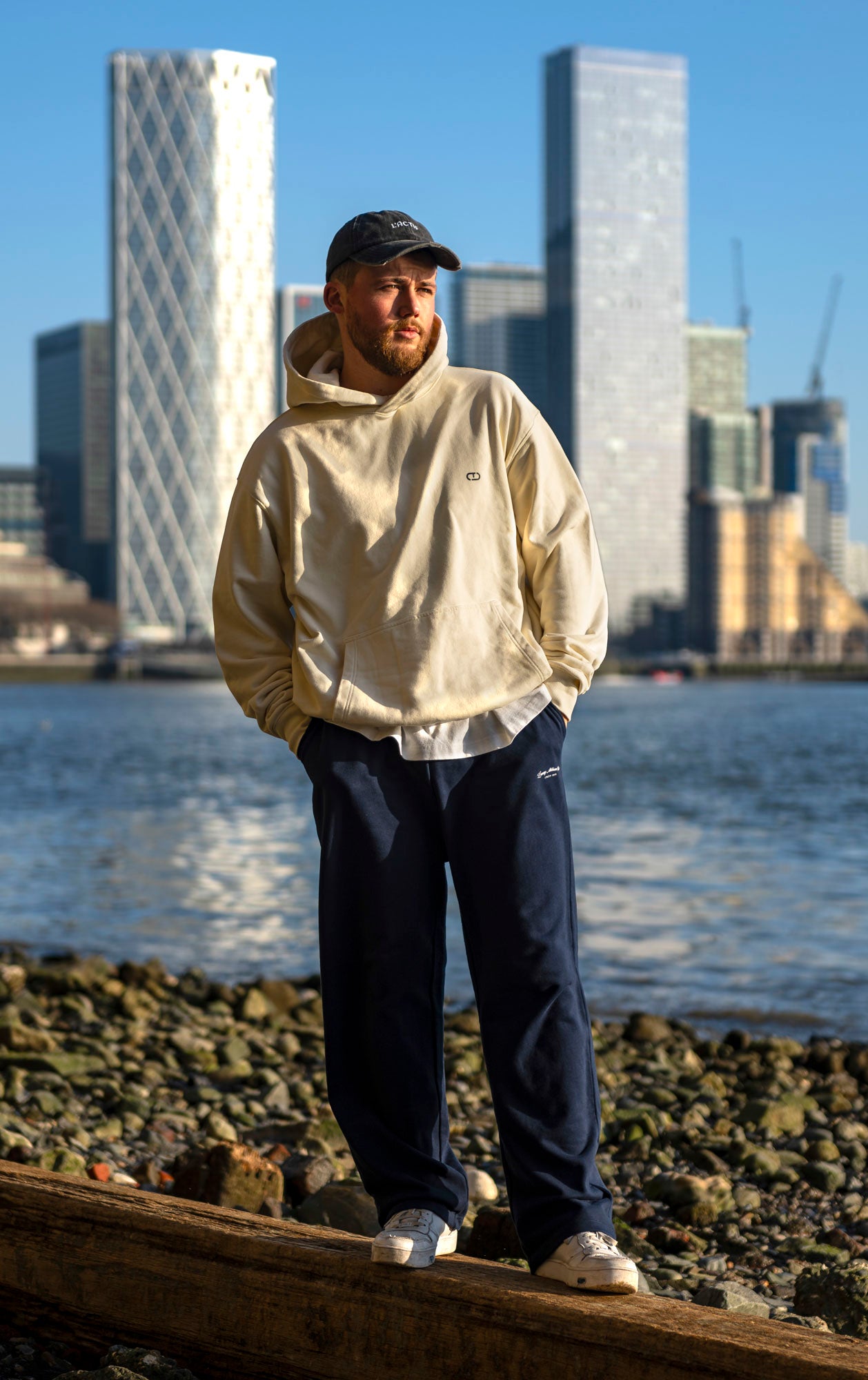 Men's Navy Sweatpants