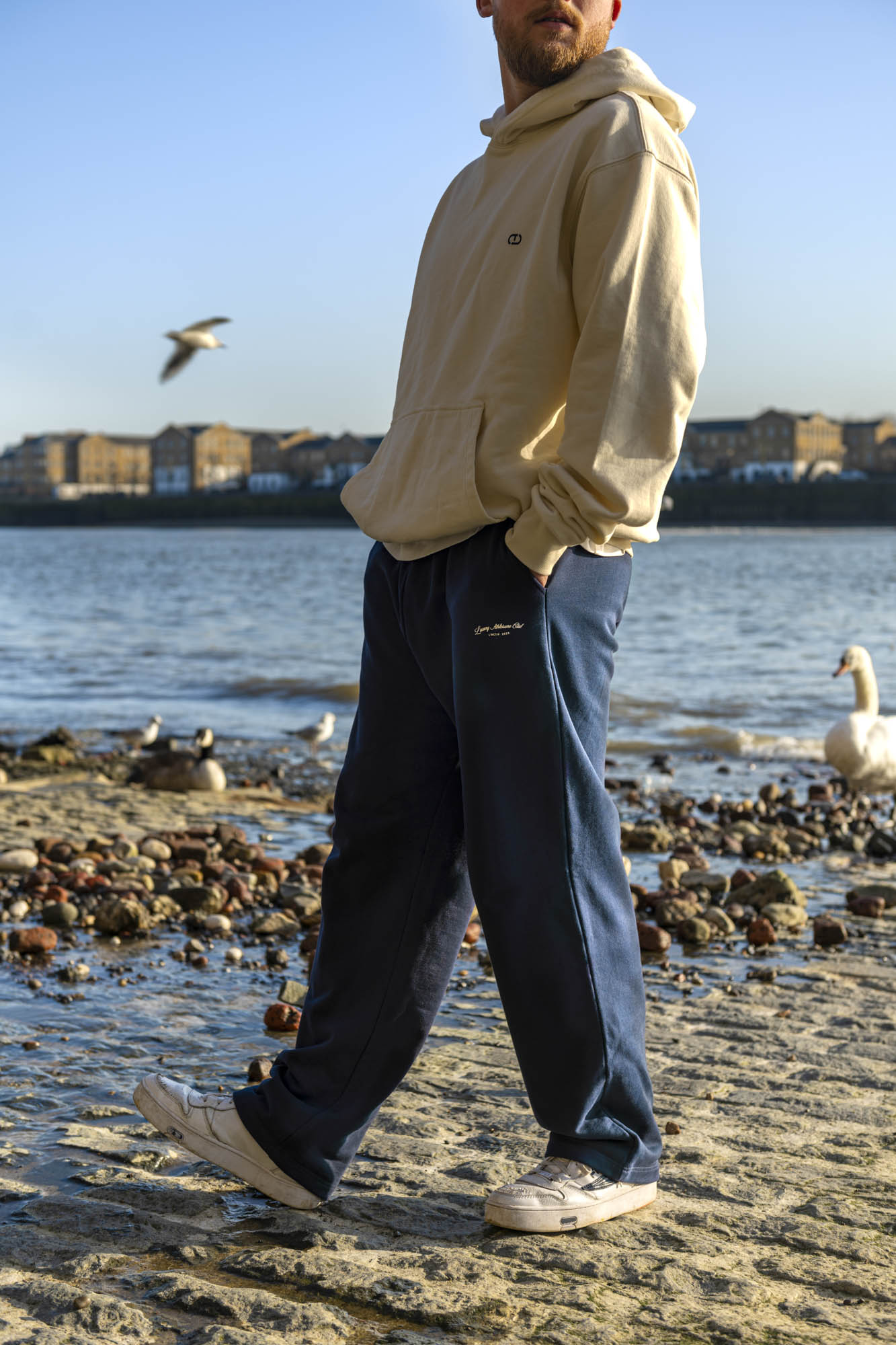 Navy Sweatpants Men's