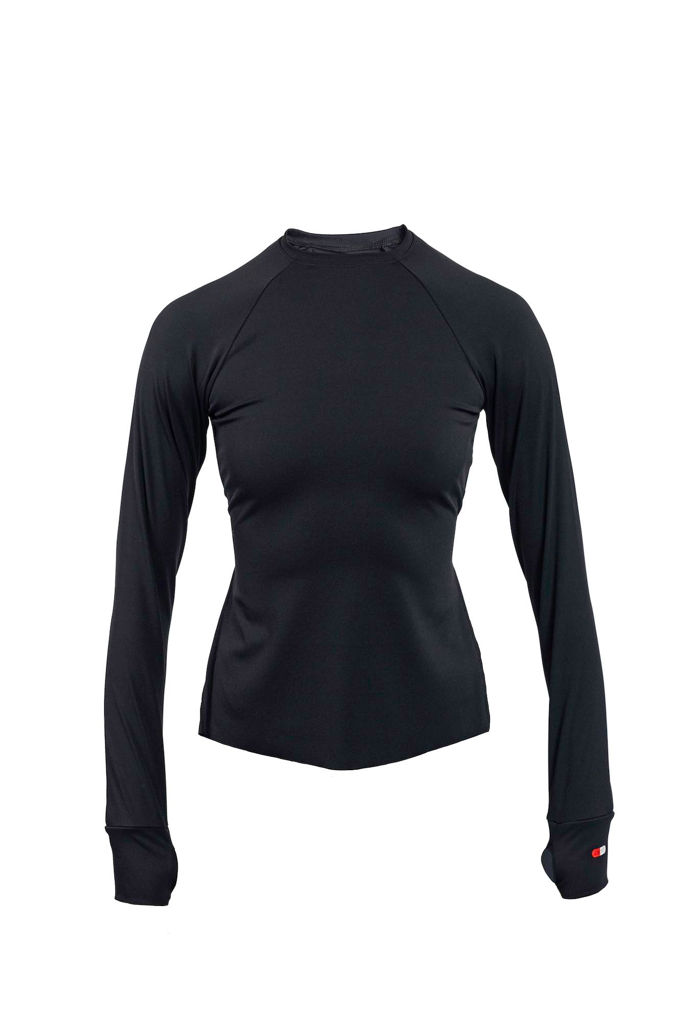 Women's Black Long Sleeve T-shirt